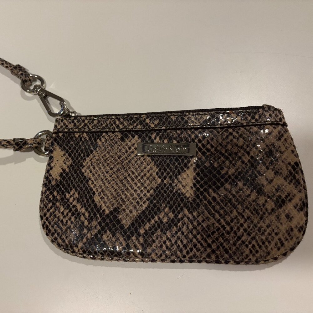 Calvin Klein Mini Python Wristlet - image 1